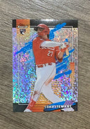 Front of Sal Stewart Cincinnati Reds MLB 2026 Finest Mini-Diamond Refractors 179 RC