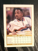 Gerald Henderson 1990 SkyBox 88 trading card image rear