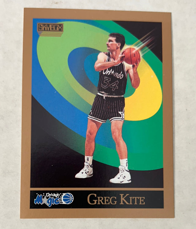 Greg Kite 1990 SkyBox 401 trading card image front