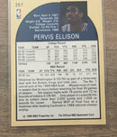 Pervis Ellison 1990 Hoops 257 trading card image rear
