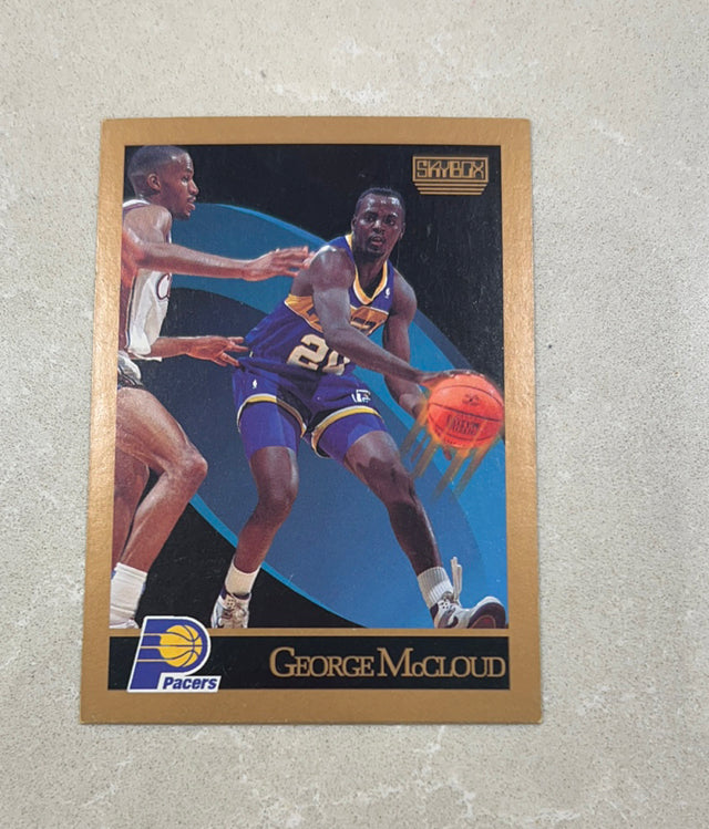 George McCloud 1990 SkyBox 116 trading card image front
