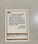 Chris Ford 1990 SkyBox 302 trading card image rear