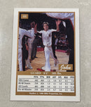 John Paxson 1990 SkyBox 44 trading card image rear