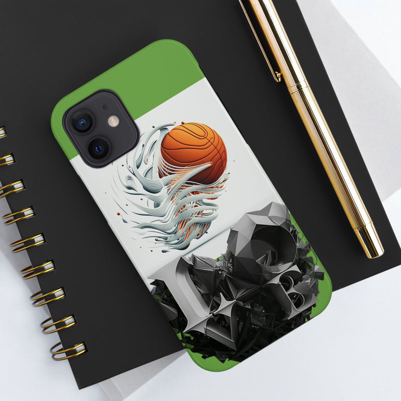 Crafted with LOVE  Basketball High Energy Tough Phone Cases, Case-Mate Printify