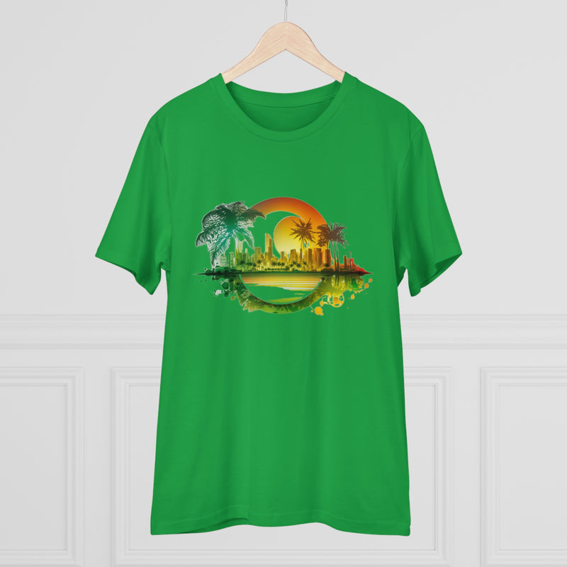 Crafted with LOVE for Landscapes - Psychedelic art Miami T-shirt - Unisex Printify