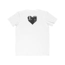 Men's Lightweight Fashion Tee with Sunset Cityscape & Heart Design, Casual Summer Shirt, Gift for Him, Unique Graphic Tee, Trendy [...] Crafted with LOVE