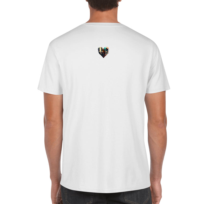 Cotton MVPTradingCo Crafted with LOVE T Shirt Crafted with LOVE