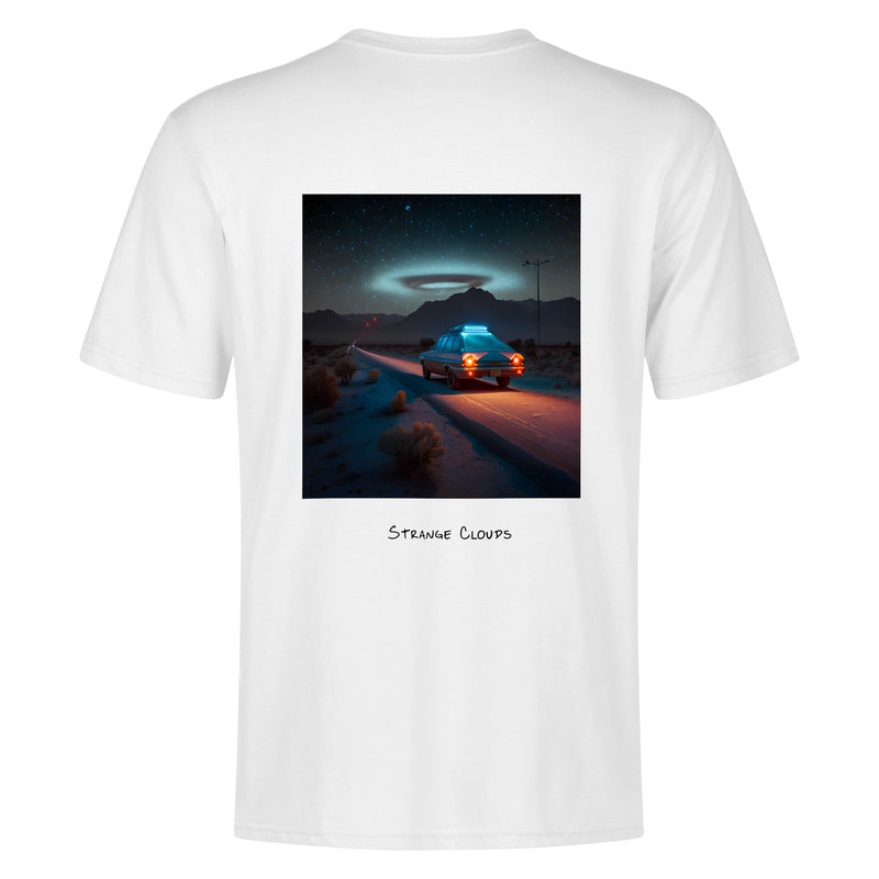 Mens Cotton Strange Clouds T Shirt Crafted with LOVE