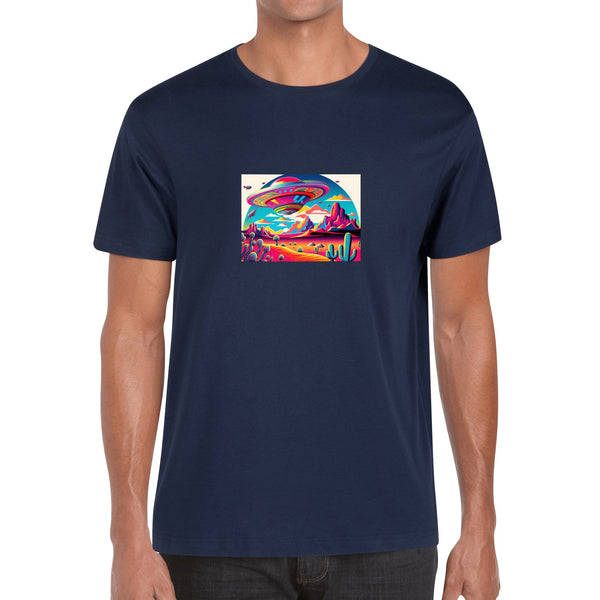 Mens Cotton Strange Clouds T Shirt Crafted with LOVE
