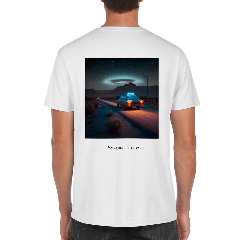 Mens Cotton Strange Clouds T Shirt Crafted with LOVE