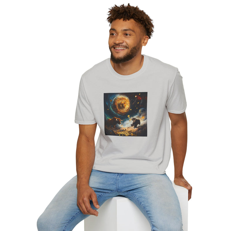 Crafted with LOVE for Trading Unisex Softstyle T-Shirt Printify