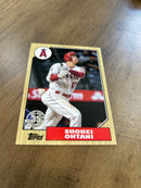Shohei Ohtani 2022 ‘87 Topps Series One T87-1 LA Angels Topps