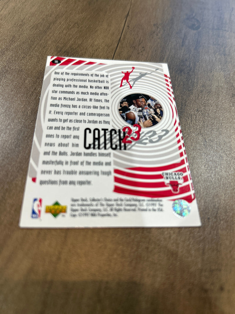Michael Jordan 1997-98 Collectors Choice Catch 23 Collector's Choice