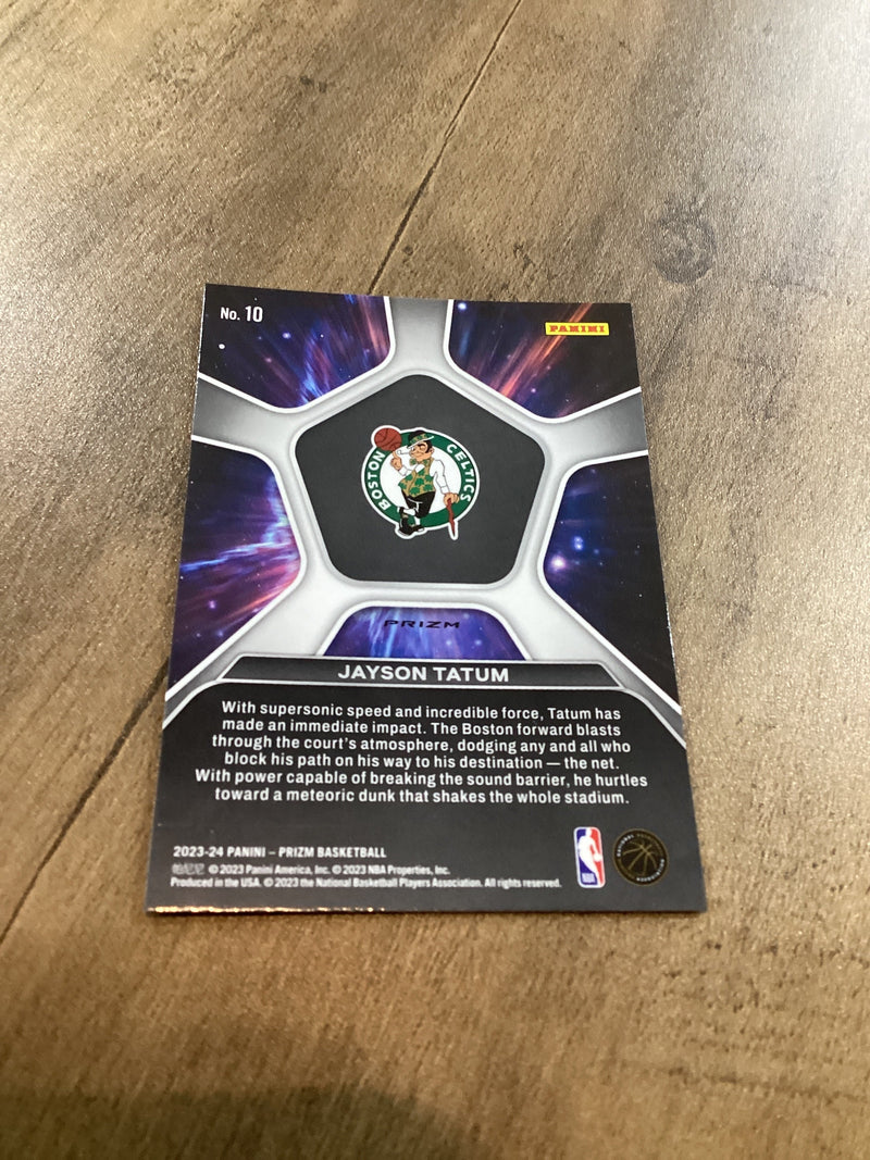 Jayson Tatum 2023-24 Panini Prizm Deep Space Panini