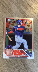 Masataka Yoshida Boston Red Sox MLB 2023 Topps Chrome 167 RC trading card Topps