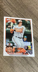 Adley Rutschman MLB Baltimore Orioles 2023 Topps BAL-1 All Star Rookie Trading Card Topps
