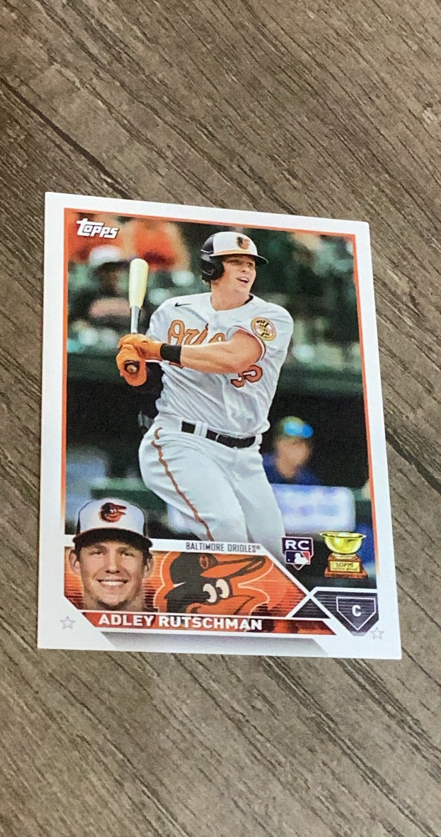 Adley Rutschman MLB Baltimore Orioles 2023 Topps BAL-1 All Star Rookie Trading Card Topps