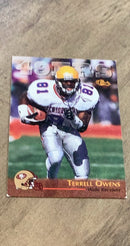 Terrell Owens San Francisco 49ers NFL 1996 Classic NFL Rookies 94 trading card Classic
