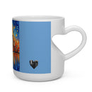 Crafted with LOVE for Landscapes New York City Heart Shape Mug Printify