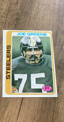 Joe Greene Pittsburgh Steelers NFL 1978 Topps 295 Topps