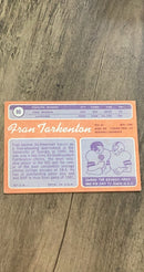 Fran Tarkenton New York Giants MLB 1970 Topps 80 trading card Topps