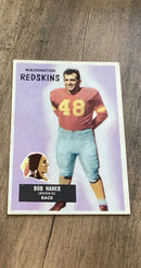 Bob Haner Washington NFL 1955 Bowman 34 RC Bowman