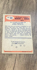 Bob Haner Washington NFL 1955 Bowman 34 RC Bowman