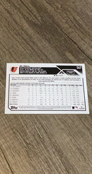 DL Hall MLB Baltimore Orioles 2023 Topps 547 RC Trading card Topps