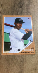 Jazz Chisholm Jr. MLB Miami Marlins 2021 Topps Archives 77 RC Trading Card Topps