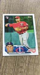 Jermaine Palacios MLB Minnesota Twins 2023 Topps 56 RC Trading Card Topps
