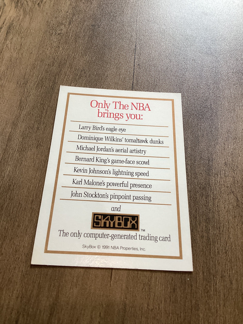 Skybox Salutes the NBA 1990-91 Skybox