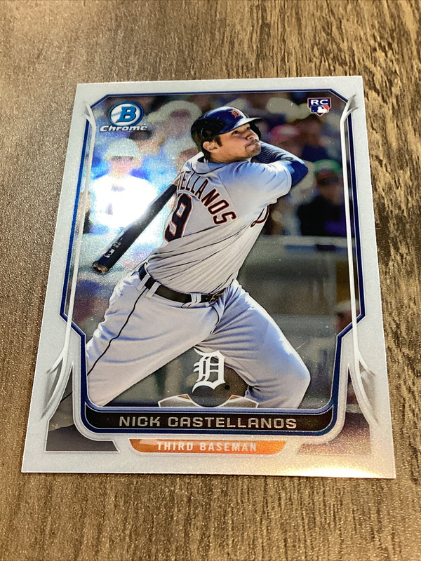 2014 Bowman Chrome Nick Castellanos 2 RC MVPTradingCo