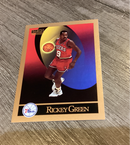 Rickey Green NBA Philadelphia 76ers 1990-91 SkyBox trading card Skybox