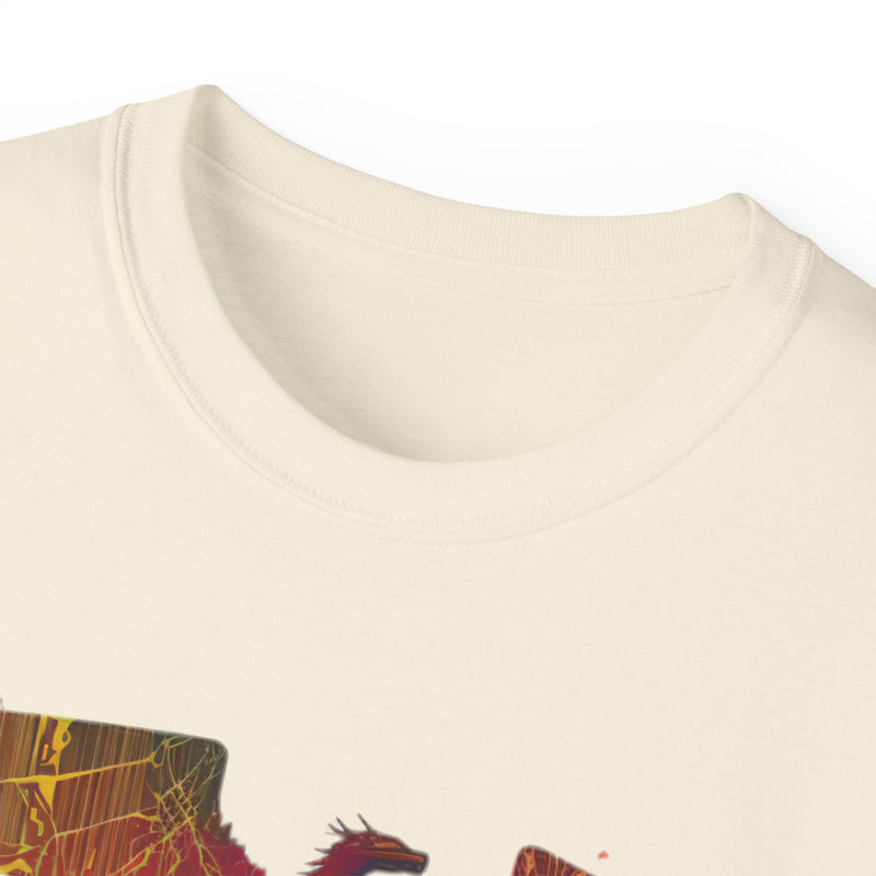 Crafted with LOVE for Far Out Dragon California Sunset Unisex Ultra Cotton Tee