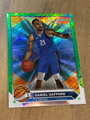 2023-24 Topps Chrome Daniel Gafford 68 Green Logo Refractor Topps