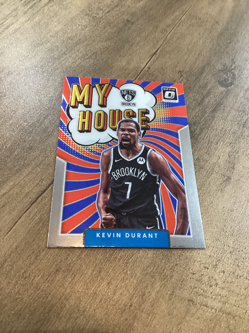 Kevin Durant NBA 2021-22 Panini Donruss Optic My House Panini