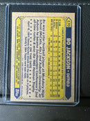 Bo Jackson 1987 Topps trading card Topps