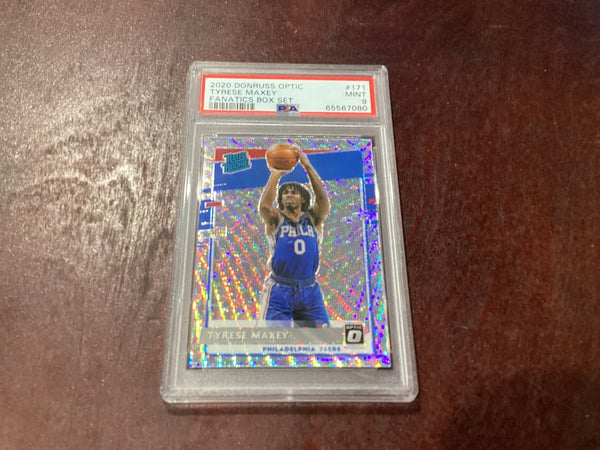 2020-21 Panini Donruss Optic - Fanatics box set #171 Tyrese Maxey Donruss
