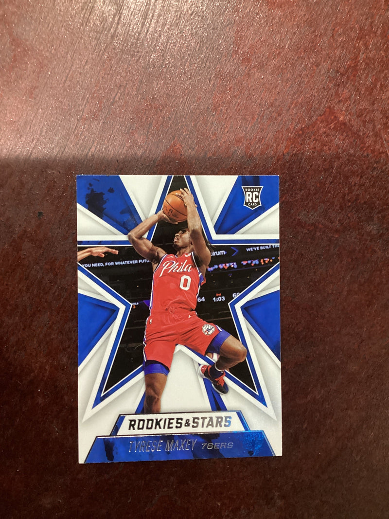 Tyrese Maxey 2020-21 panini Chronicles Rookies & Stars 663 Panini