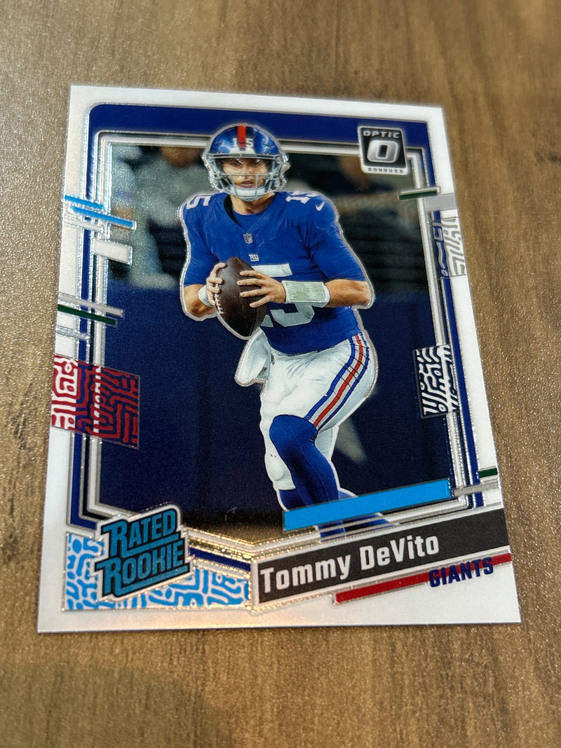 2023 Panini Donruss Optic Tommy DeVito 280 Rated Rookie MVPTradingCo