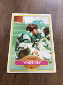 Wade Key 1980 Topps 296 trading card Topps