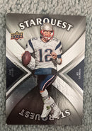 Tom Brady 2008 Upper Deck - StarQuest Silver Board SQ29 trading card image front