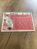 Wade Key 1980 Topps 296 trading card Topps