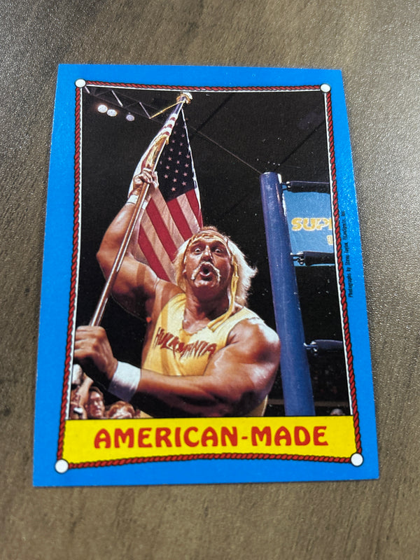 1987 Topps WWF #35 American-made