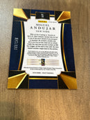 2018 Panini Select Miguel Andujar 11 Blue Prizm /149 Panini