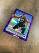 Desmond Bane Memphis Grizzlies NBA 2020-21 Panini Donruss Optic purple trading card Panini