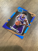 DeAaron Fox 2017-18 Panini Donruss 196 Rated Rookie Panini