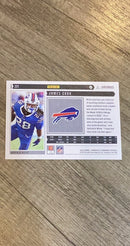 James Cook 2022 Panini Chronicles - Luminance Update Rookies Pink 221 trading card image rear