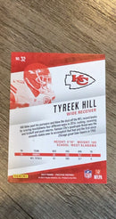 Tyreek Hill 2017 Panini Prestige 32 trading card image rear