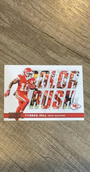 Tyreek Hill 2017 Score - Color Rush 15 trading card image front